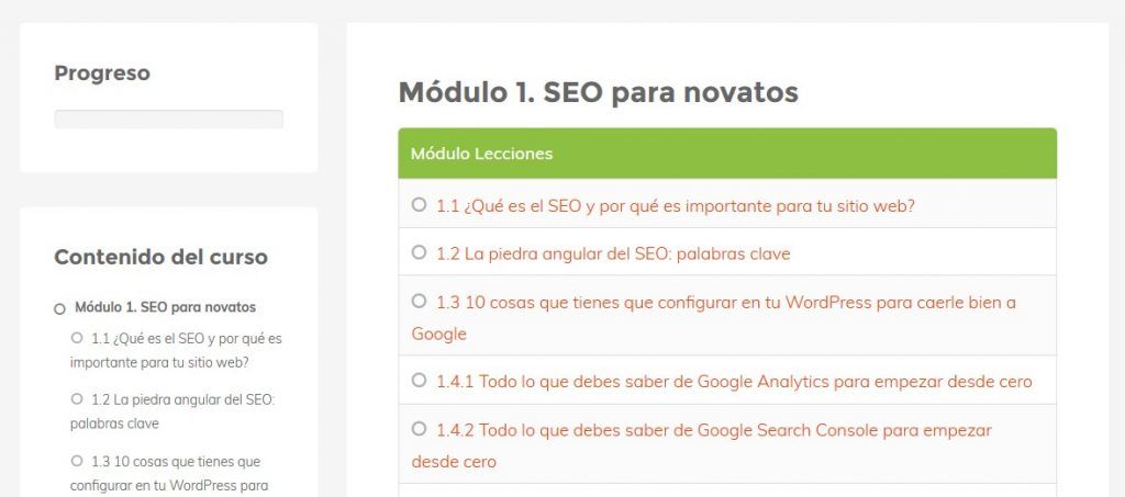 Senda SEO por dentro
